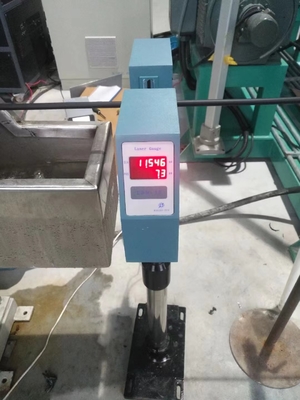 Medidor de diâmetro do laser para tubos de fios, cabos e tubos industriais